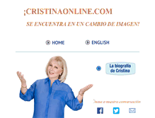 Tablet Screenshot of cristinaonline.com